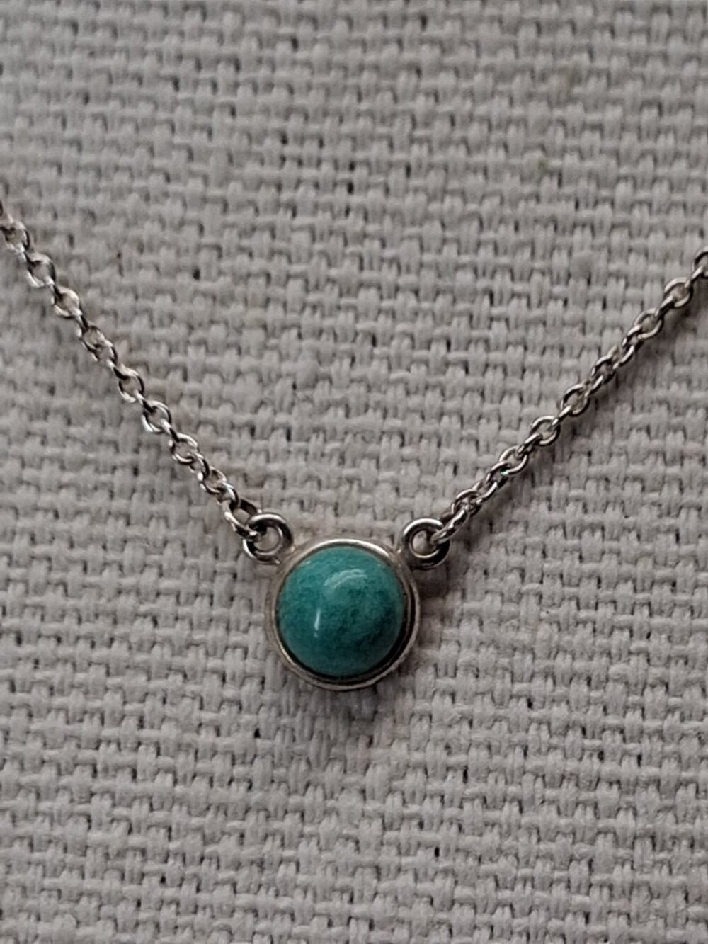 Tiffany & Co. Elsa Peretti Turquoise Color by the Yard Necklace 16" - Picture 2 of 7